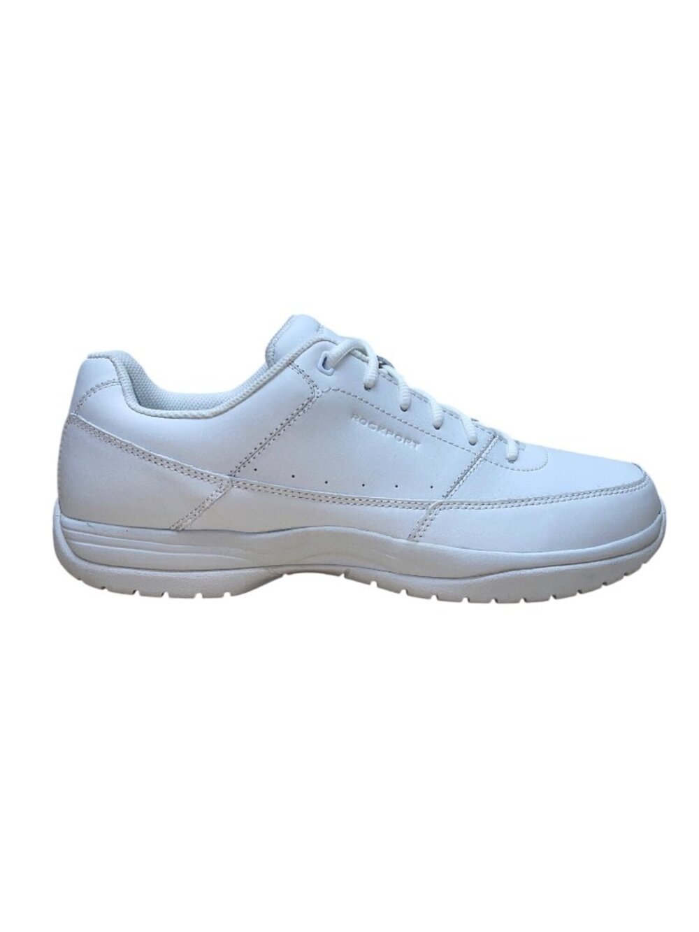 Rockport Men's White Low-Top Lace-Up Sneakers